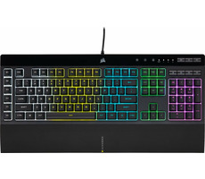 Corsair K55 RGB PRO US schwarz / Gaming-Tastatur / RGB-LED-Hintergrundbeleuchtung / US-Layout / USB