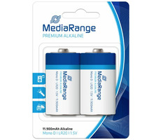 MediaRange Premium Alkalibatterien Mono D / 1,5V/ 2 Stk