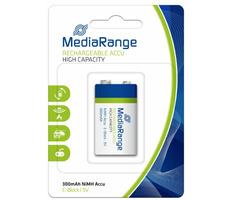 MediaRange Hochleistungsakku E-Block 6HR61/HR22 / 9V