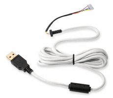 Glorious Ascended v2 weiß / geflochtenes USB-Kabel / für Glorious O/O-/D Gaming-Maus