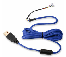 Glorious Ascended v2 blau / geflochtenes USB-Kabel / für Glorious O/O-/D Gaming-Maus