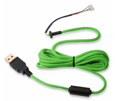 Glorious Ascended v2 grün / geflochtenes USB-Kabel / für Glorious O/O-/D Gaming-Maus