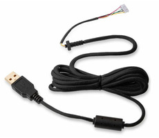 Glorious Ascended v2 schwarz / geflochtenes USB-Kabel / für Glorious O/O-/D Gaming-Maus