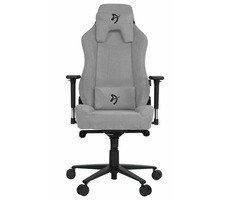 Arozzi VERNEZZA Soft Fabric Gamingstuhl grau-schwarzes Logo / 134 - 143 cm / Stoff / 145 kg