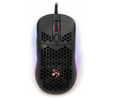 Arozzi FAVO Ultra Light schwarz / Gaming-Maus / optisch / 16000 DPI / USB / 7 Tasten 