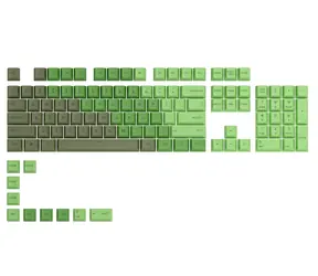 Herrliche austauschbare Tasten GPBT US Olive / 114 Stück / US-Layout / Cherry MX(+) 
