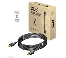 Club3D CAC-1374 Kabel Ultra High Speed HDMI M/M schwarz 4M / 8K 60Hz / 4K 120Hz