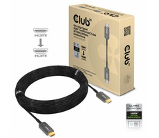 Club3D CAC-1377 Kabel Ultra High Speed HDMI M/M schwarz 15m / 8K 60Hz / 4K 120Hz 