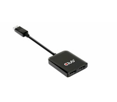 Club3D CSV-7200H MST Dockingstation DisplayPort 1.4 auf 2x HDMI M/F schwarz / 4K 60Hz 