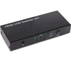 Club3D CSV-1370 HDMI-Switchbox schwarz / 4X HDMI / 4K 60Hz
