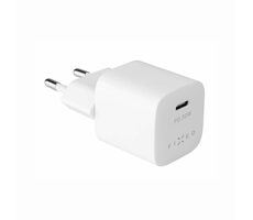 FIXED Mini-Netzwerkladegerät 30 W mit USB-C-Ausgang und PD-Unterstützung weiß