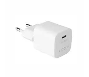 FIXED Mini-Netzwerkladegerät 30 W mit USB-C-Ausgang und PD-Unterstützung weiß