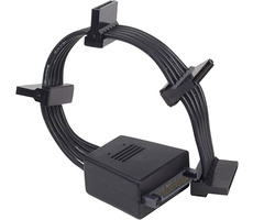 Silverstone SST-CP06-E4 / Kabel zum Anschluss von 4 SATA-Geräten