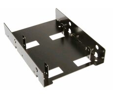 Silverstone SST-SDP08B BayExtension 3,5" / Einbaurahmen / 2x 2,5"