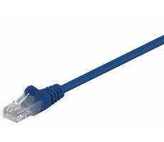 MicroConnect CAT5e U/UTP 0,25 m blau / PVC