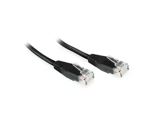 MicroConnect CAT6 U/UTP 0,25 m schwarz / PVC