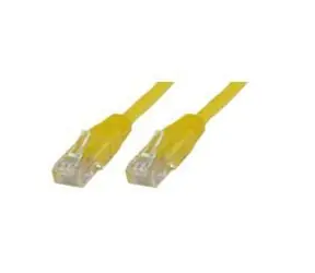 MicroConnect CAT5e U/UTP 1m CCA gelb / PVC / AWG 26/7 / CCA