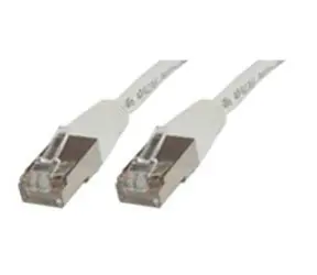 MicroConnect CAT5e F/UTP 0,5m weiß / PVC