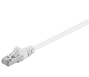 MicroConnect CAT5e F/UTP 0,25 m weiß / PVC