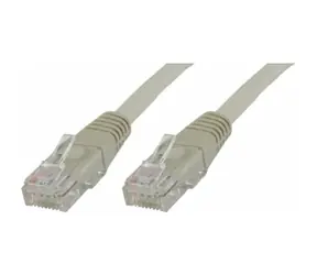 MicroConnect CAT5e U/UTP 0,5 m grau / PVC / AWG 24