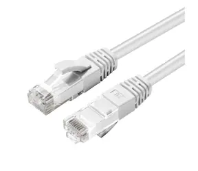 MicroConnect CAT6 U/UTP 0,3m weiß / LSZH