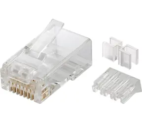 MicroConnect Stecker RJ-45 MP8P8C CAT6 klar 10St
