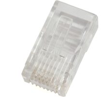 MicroConnect Stecker RJ-45 MP8P8C CAT5e klar 10 Stück