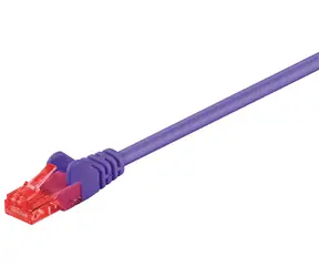 MicroConnect CAT6 U/UTP 1m violett / PVC