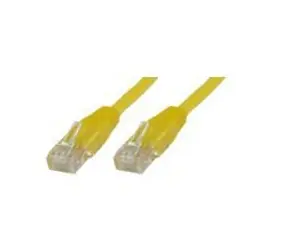MicroConnect CAT5e U/UTP 5m CCA gelb / PVC