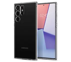 Spigen Liquid Crystal Schutzhülle für Samsung Galaxy S22 Ultra klar