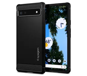 Spigen Rugged Armor Schutzhülle für Google Pixel 6a schwarz