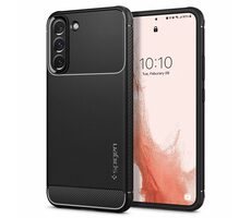 Spigen Rugged Armor Schutzhülle für Samsung Galaxy S22 schwarz