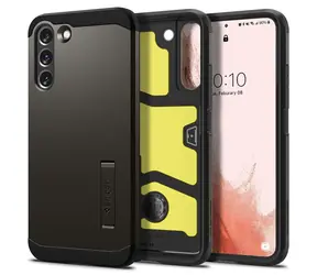 Spigen Tough Armor Schutzhülle für Samsung Galaxy S22 Gunmetal 