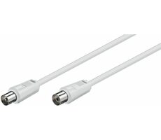 MicroConnect Koaxialkabel MF 75 Ohm 1,5m weiß 