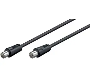 MicroConnect Koaxialkabel MF 75 Ohm 1,5m schwarz 