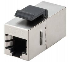 MicroConnect STP CAT6 Keystone-Modul 2x RJ-45 (F)