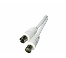MicroConnect Koaxialkabel MF 75 Ohm 2,5m weiß 