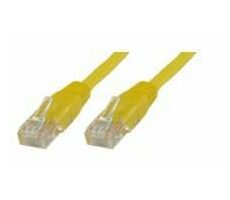 MicroConnect CAT5e U/UTP 15m gelb / PVC