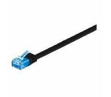 MicroConnect CAT6a U/UTP FLAT 2m schwarz / PVC