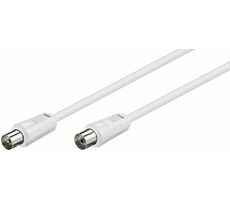 MicroConnect Koaxialkabel MF 75 Ohm 5m weiß 