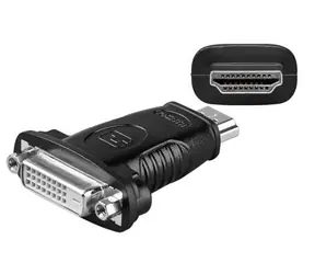 MicroConnect Adapter HDMI (M) - DVI-D (F) Dual-Link 24+1 Pin schwarz 