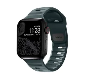 Nomad Sportarmband für Apple Watch (49 & 45 & 44 & 42 mm) ML Blau