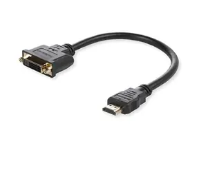 MicroConnect Adapter HDMI (M) - DVI-D (F) 15cm schwarz