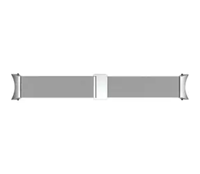Samsung Metallarmband 20 mm von Pull für Samsung Galaxy Watch 4 (44 mm) ML Silber