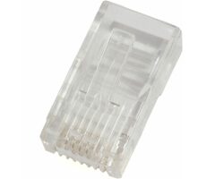 MicroConnect Ungeschirmter Modularstecker EZ RJ-45 8P8C CAT6 Klar 50 Stück
