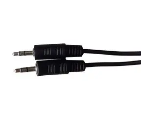 MicroConnect Slim Audiokabel 3-poliger Klinkenstecker 3,5 mm - Klinkenstecker 3,5 mm 10 m schwarz