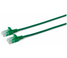 MicroConnect CAT6a U/UTP SLIM 7,5m grün / LSZH