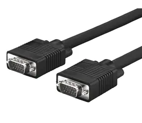 MicroConnect Kabel Full HD SVGA HD15 2m schwarz / Full HD (1920x1080) @ 60Hz