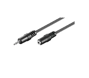 PremiumCord Verlängerungskabel Klinke 2,5 mm - Klinke 2,5 mm MF 3M