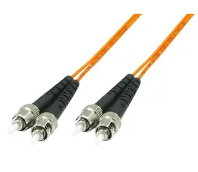 MicroConnect Cable ST/ST Multimode Duplex OM1 2m orange